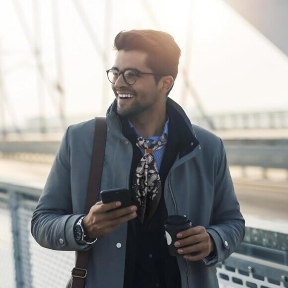 ⚡Men Black Sperry Necktie 27.5 Inches Cowboy Scarves Pocket Square Silk Bandanas - Picture 7 of 8